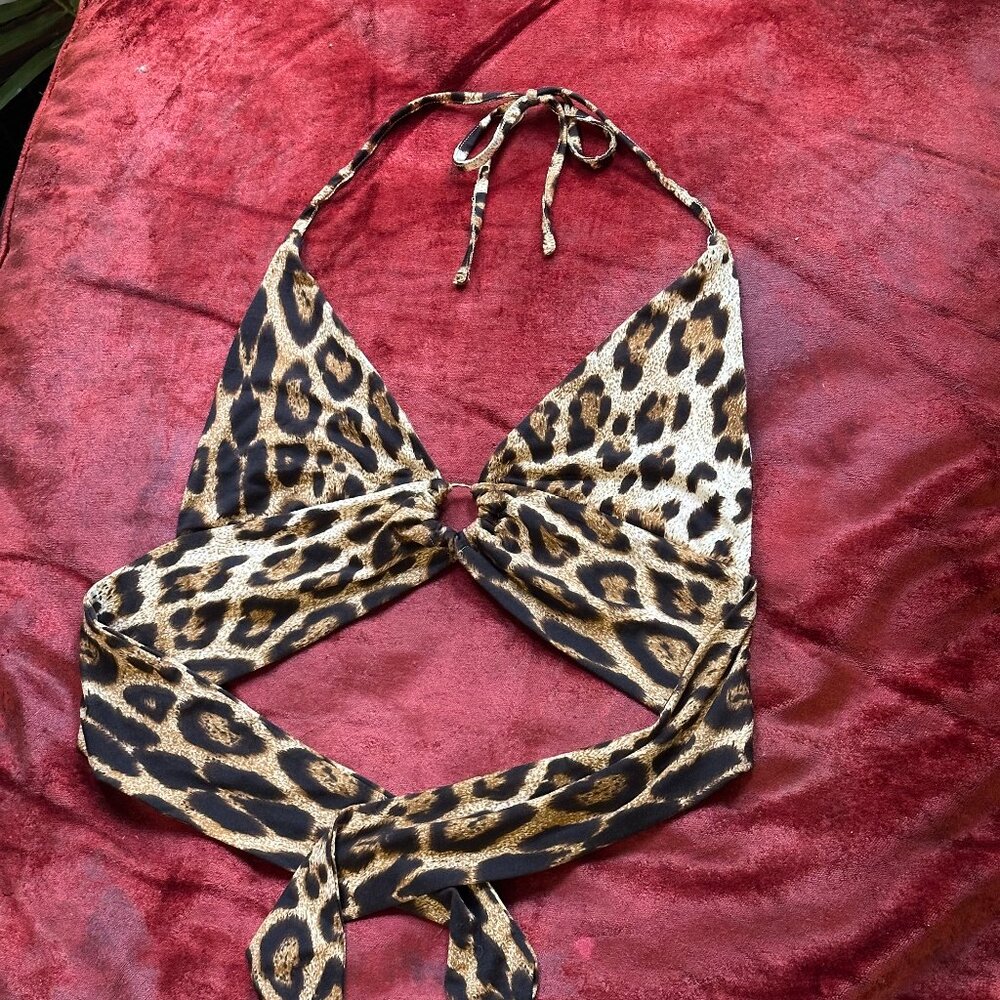 Tie Cheetah top